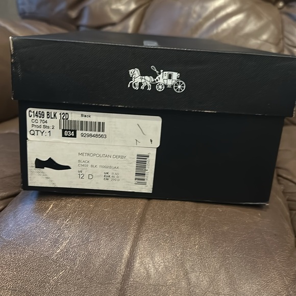 Coach Metropolitan Derby Men’s Dress Shoes (Size 12) - Picture 10 of 10